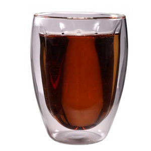 Floración decorativa en forma de flor, taza de café de vidrio aislado de borosilicato, promoción - Product Image 4