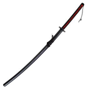 Espada Tensa Zangetsu Bankai de <span class=keywords><strong>Ichigo</strong></span> Kurosaki de Anime Bleach de 137 cm - Réplica de Cosplay sin afilar para Colección - Product Image 2
