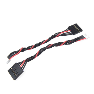 OEM JST PH Serie 6-pins 2,0 mm pitch draadboom multikleurige elektronische kabel voor UAV drone beveiligingscamera stroomaansluiting - Product Image 5