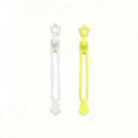 Nouvelles attaches-câbles magnétiques en silicone réutilisables, étanches, écologiques, minimalistes, multifonctionnelles, réglables et élastiques pour la gestion des chargeurs