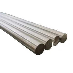 Pemasok Tiongkok sampel gratis batang bulat baja tahan karat Rods Rods batang baja 1MM ~ 400MM 321 batang logam Bar baja bulat
