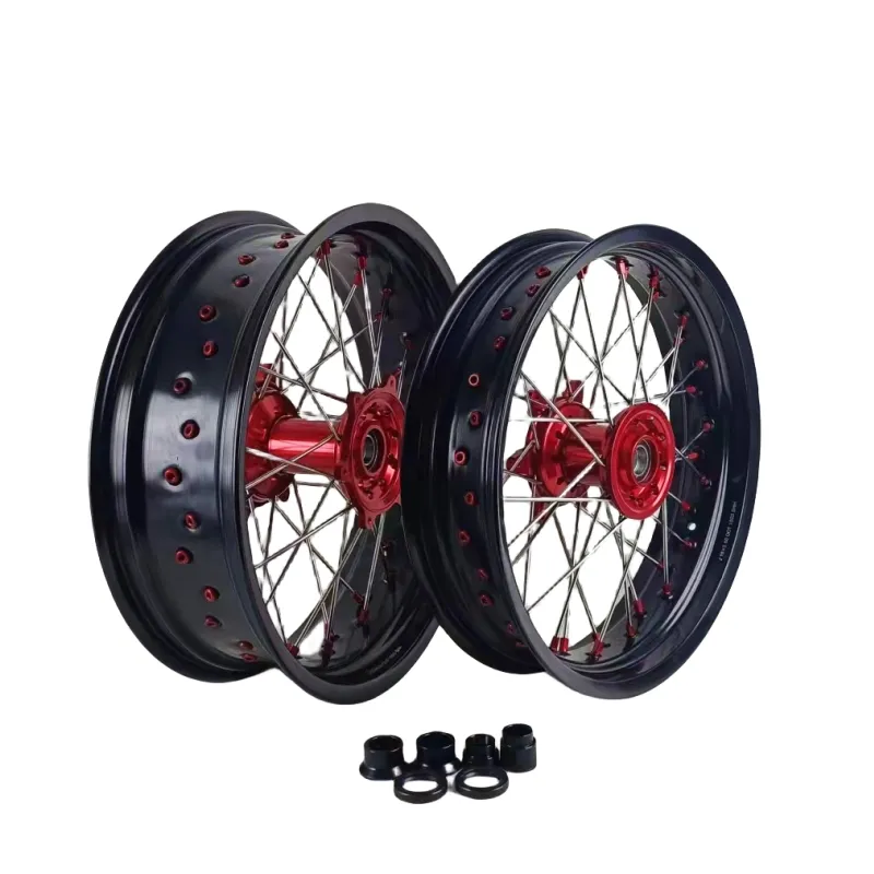 Nhanh chóng vận chuyển Chứng Khoán sẵn sàng supermoto bánh xe 17 inch bánh xe đặt Phụ tùng xe máy cho CRF CR crfx crfr