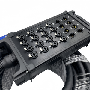 24 canali Roll Stage Box cavo Dmx Audio De Y Power Snake XLR cavo maschio a femmina Multi microfono - Product Image 3