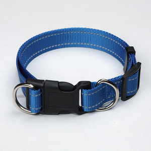 <span class=keywords><strong>Collar</strong></span> para Perro Liso al por Mayor para Personalización a Granel, Agregue su Logotipo, Ribete Reflectante y Muchos Colores - Product Image 1