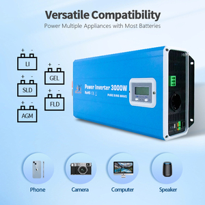 3000 Wát năng lượng mặt trời Máy phát điện Trạm điện cầm tay với LiFePO4 Pin MPPT cho nhà khẩn cấp ngoài trời cắm trại RV - Product Image 2