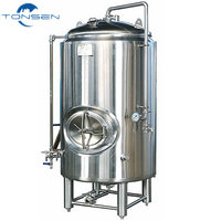 Cuve de brassage horizontale en acier inoxydable 304 (3BBL, 5BBL, 10BBL) – Réservoir de stockage BBT, Unitank, Cuve sous pression, Pompe à alcool