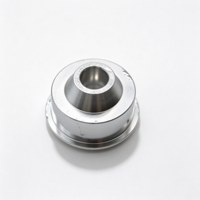 Réflecteur LED à lampe unique de conception optique professionnelle, en alliage d'aluminium CNC, angle de sortie précis, OEM