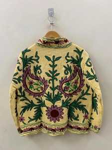 Veste ethnique brodée Suzani TNT pour femmes, manteau court d'hiver, vêtements de soirée, vêtements d'extérieur - Product Image 6