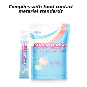 Yerba Mate en Polvo Instantáneo OEM, Empaque Personalizado de Fábrica, Múltiples Diseños de Etiquetas, Opciones de Botella y Caja, MOQ Flexible - Product Image 3