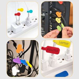 Bandes auto-agrippantes réutilisables pour l'identification et la gestion des câbles électroniques et informatiques - Product Image 2