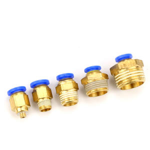 Raccord rapide pour cylindre PC, raccord pneumatique à connexion directe, 4 mm-12 mm, pour milieu de travail pneumatique - Product Image 4