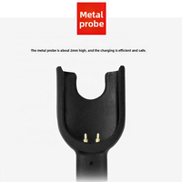 Chargeur pour Xiaomi Smart Band 2 d'origine, Xiaomi Mi Band 3, Xiaomi Mi Smart Bracelet 2/3, câble de charge noir, chargeur USB