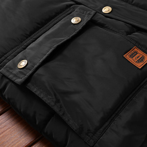 <span class=keywords><strong>Gilet</strong></span> d'hiver pour <span class=keywords><strong>homme</strong></span> doublé en <span class=keywords><strong>polaire</strong></span>, <span class=keywords><strong>gilet</strong></span> rembourré en coton pour <span class=keywords><strong>homme</strong></span>, veste sans manches chaude pour jeunes, tailles européennes et américaines - Product Image 4