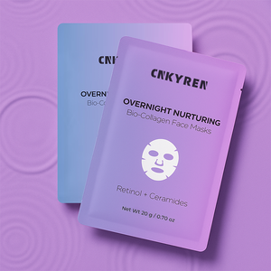 Kollagen-Gesichts maske mit Hyaluron säure Retinol Deep Hydrat ion Über nacht maske Pflege Verjüngende Haut Feuchtigkeit spendend - Product Image 1