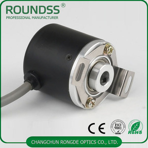 RCC38T Industrial Optical <b>Rotary</b> Encoder 38mm Semi-Hollow Shaft 2500PPR for Embroidery <b>Machine</b> - Product Image 2