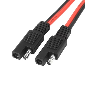 重型 SAE 转 SAE 延长线 10AWG 12V 24V 快速断开插头 太阳能电池板电池充电器 适用于摩托车房车 - Product Image 1