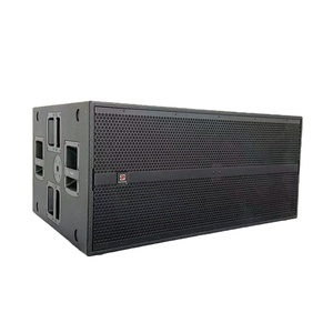 Caisson de basses actif 9006 2x18 pouces 1600W, haut-parleur de caisson de basses en bois, système de sonorisation DJ pour concerts en plein air, puissant caisson de basses passif de 18 pouces - Product Image 3