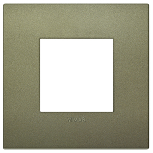 ฝาครอบสวิตช์ติดผนังวิมาร์ คลาสสิค 2M สีเขียวด้าน ขนาด 9x9 ซม. - Product Image 1