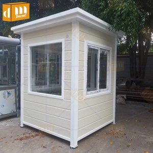 Cabine <span class=keywords><strong>de</strong></span> sécurité modulaire préfabriquée durable en EPS, abri extérieur, poste <span class=keywords><strong>de</strong></span> garde portable à vendre - Product Image 4