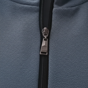 Sweat à capuche zippé élégant, color block, anti-rides, coupe-vent, respirant, pour un usage décontracté en plein air, toutes saisons - Product Image 1