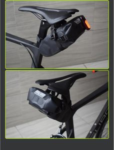 Échantillon gratuit vente en gros de sac de voyage étanche pour vélo sac de rangement pour cadre avant sac de guidon de vélo - Product Image 2