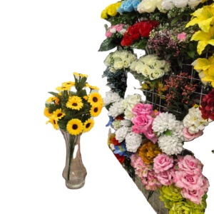 Großhandel Hochwertige 11 Köpfe Künstliche Seide Gänseblümchen Blumen für Hochzeits feier Home Blumen arrangement Dekoration - Product Image 6