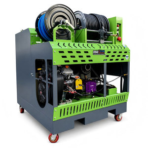 Machine de nettoyage de canalisations à essence 2900 PSI, déboucheur de canalisations à distance, machines de nettoyage de canalisations pour l'entretien des égouts sanitaires - Product Image 6