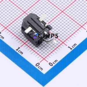 430450209 Wire-to-Board Pin Header SMD,P=3mm,Horizontal Mount Connector 2x1P 3mm Horizontal Mount Micro-Fit (MX 3.0) - Product Image 2