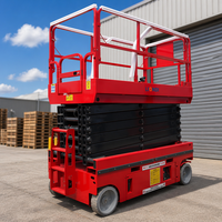 Chariot élévateur mobile CE Liondi EFM-6000/EFM-8000 6m/8m/10m à profil bas, capacité 2200kg, table élévatrice à ciseaux électrique pour lignes d'emballage
