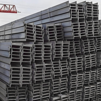 Poutres en I lourdes Zhongshi (acier à faible teneur en carbone Q235B/Q345B) pour le traitement sur mesure, le soudage, la découpe et le pliage pour la construction de structures en acier