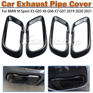适用于宝马X5 G05 X6 G06 X7 G07 2019-2021 <span class=keywords><strong>M</strong></span>运动版不锈钢汽车尾部消声器排气管输出盖车身套件饰件 - Product Image 3