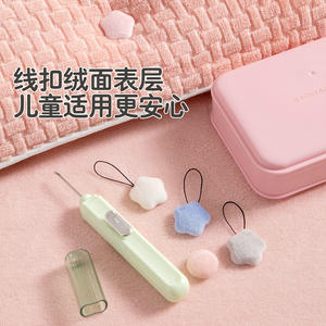 Attache-linge sans aiguille invisible antidérapant avec doublure polaire pour draps de lit, utilisation sûre pour les enfants - Product Image 1