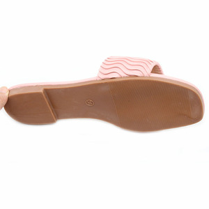 Kadın yazlık terlik giymek yeni tatil katlanır düz kaymaz düz renk rahat basit kadın terlik - Product Image 6