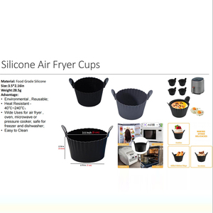 Factory Customize <b>Silicone</b> Food-grade Air Fryer Egg Mould Large Muffin Cases Cup for Air Fryer <b>Baking</b> Cake Tools - Product Image 5