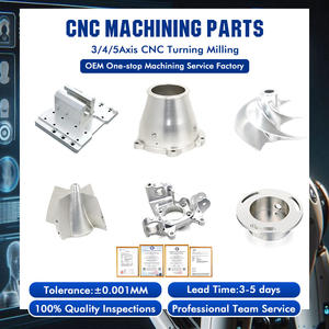 Fabrication sur mesure de pièces automobiles en acier inoxydable par tournage et fraisage CNC, service de fabrication CNC, fabrication métallique - Product Image 1
