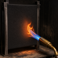 Tissu tissé uni 100 % Para-Aramide, ignifuge et résistant aux flammes, pour la protection de la sécurité au travail et les ateliers de soudage
