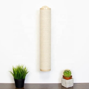 <strong>High</strong> <strong>Quality</strong> Modern Eco-Friendly Wall Mounted <strong>Cat</strong> <strong>Tree</strong> Scratcher Post with Sisal Rope and Wood Base for <strong>Cats</strong> - Product Image 1
