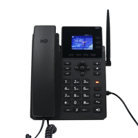 Téléphone VoIP de bureau sans fil SIP IP 4G WiFi avec prise en charge de la carte SIM et des SMS