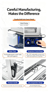 Vitrina Eléctrica Comercial de 5 Niveles para Exhibición de Panecillos al Vapor, Calentador de Alimentos para Bollos, Xiaolongbao y Mantou - Product Image 5