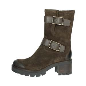 Bottines pour femme Manas, talon marron, taille 3111, mode hiver - Product Image 1