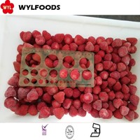 Nouvelle saison prix d'usine en gros IQF fraise congelée egypte noyau rouge à l'intérieur des fruits frais pour confiture de jus
