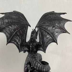 Sculpture de statue de <span class=keywords><strong>dragon</strong></span> occidental en résine de feng shui, <span class=keywords><strong>figurine</strong></span> de donjons <span class=keywords><strong>et</strong></span> dragons, design 3d - Product Image 6