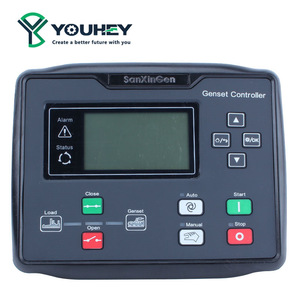 Panneau de commande de démarrage automatique 6110CN pour groupes électrogènes diesel, PC industriels et interfaces homme-machine avec écran LCD - Product Image 3