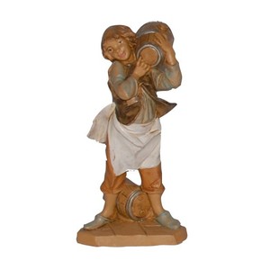 SHEPHERD AVEC MOD. BARREL LUX IN PVC EFFET BOIS H 10CM - Product Image 1