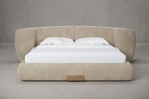 Cadre <span class=keywords><strong>de</strong></span> <span class=keywords><strong>lit</strong></span> moderne <span class=keywords><strong>de</strong></span> luxe en bois rembourré avec <span class=keywords><strong>tissu</strong></span> beige King Size Tête <span class=keywords><strong>de</strong></span> <span class=keywords><strong>lit</strong></span> 150cm Ensemble <span class=keywords><strong>de</strong></span> <span class=keywords><strong>lit</strong></span> Queen Double Size Mobilier <span class=keywords><strong>de</strong></span> chambre à coucher - Product Image 3