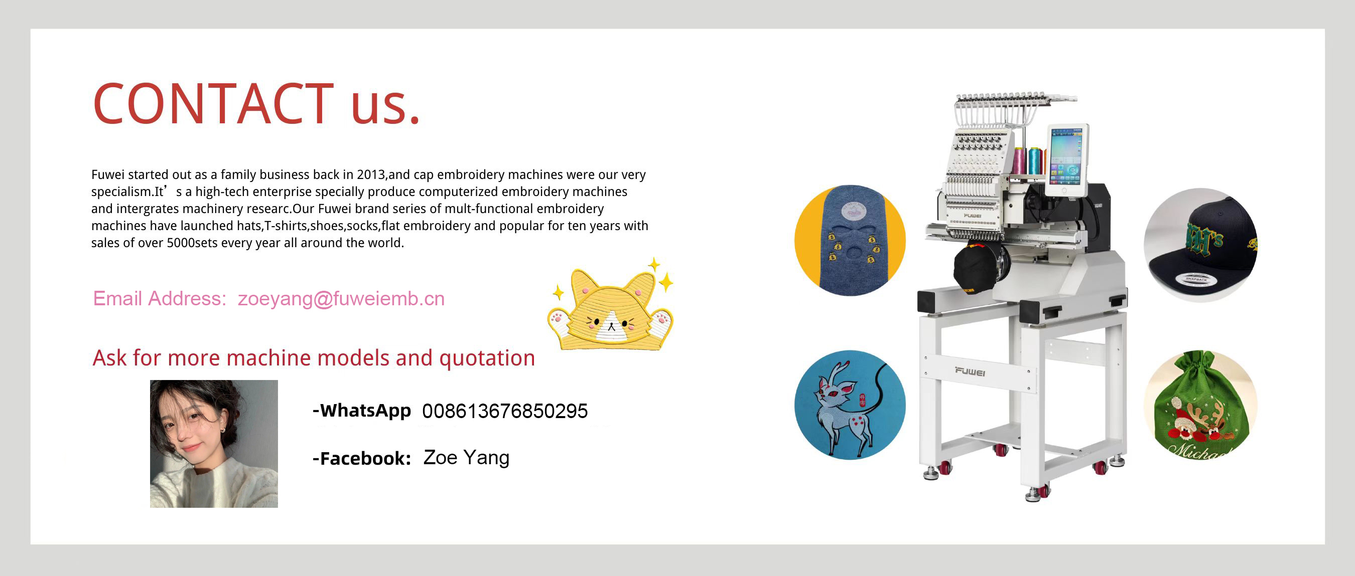 Same as Tajima Single Head Embroidery Machine - High Accuracy