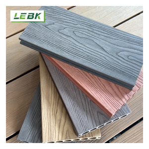 Campione gratuito <span class=keywords><strong>di</strong></span> nuova tecnologia WPC 3D in rilievo <span class=keywords><strong>legno</strong></span> grano Decking 25mm esterno in <span class=keywords><strong>legno</strong></span> plancia <span class=keywords><strong>per</strong></span> piscina moderna esterna - Product Image 4