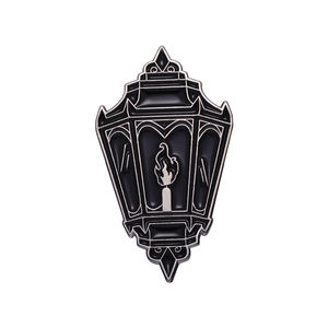 Эмалированная брошь в виде огненного фонаря - Product Image 5