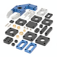 Composants structurels en aluminium usinés CNC de haute précision pour les préhenseurs de robotique et les systèmes d'automatisation