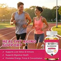 Gélules de L-glutathion végétaliennes, sans OGM, sans gluten, à base de plantes, pour le soutien immunitaire (vente en gros)
